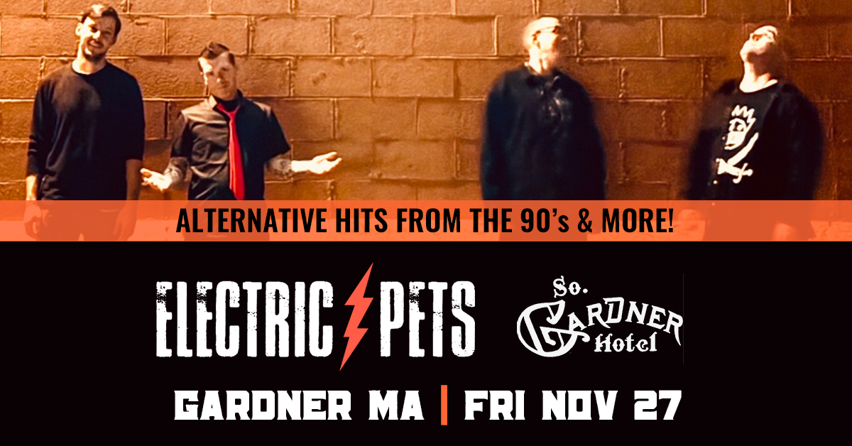 November 27th 2026 at South Gardner Hotel in Gardner