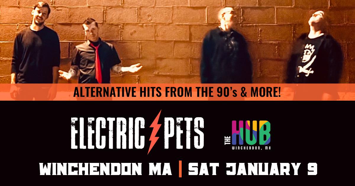 January 9th 2027 at The Hub in Winchendon